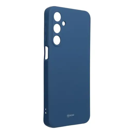 Roar All Day Colorful Jelly maciņš telefonam Samsung Galaxy A16 5G (A166) tumši zils