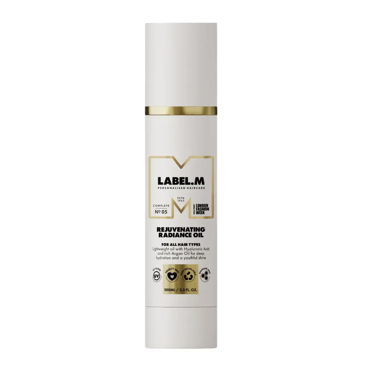 Label.M, Rejuvenating Radiance, Hair Oil, Hydrating, 100 ml