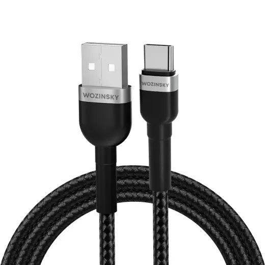 Wozinsky WNBAC1 data transfer and charging cable | USB-A to USB-C | 12W | 1m | black