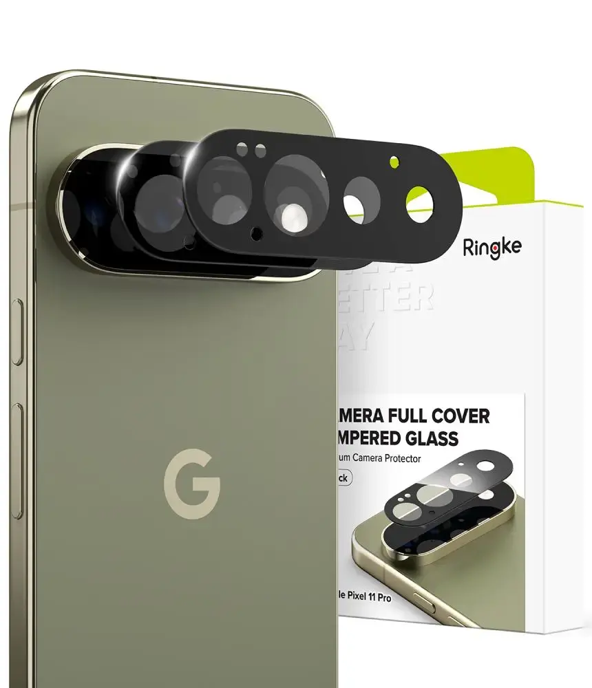 Ringke Camera Full Cover camera lens protector for Google Pixel 11 Pro black (2 pcs.)