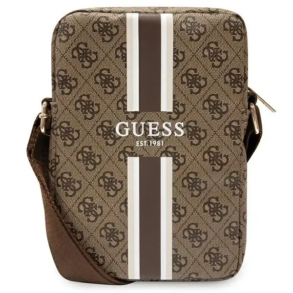 Guess Torba GUTB8P4RPSW 8" brązowy|brown 4G stripes