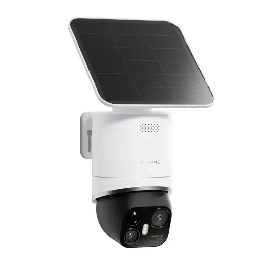 Kamera zewnętrzna Dreame Navo Elite 1 Outcam 360° z panelem solarnym - biała
