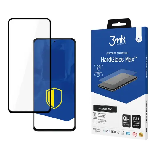 3mk HardGlass Max защитное стекло для телефона Xiaomi Redmi Note 11 Pro 5G | Xiaomi Redmi Note 11 Pro+ 5G черное