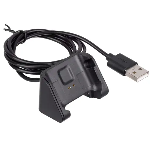 Akyga lādēšanas kabelis Amazfit Bip AK-SW-01 1m melns