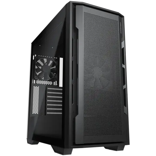 COUGAR Uniface PC Case, Mid Tower, Black