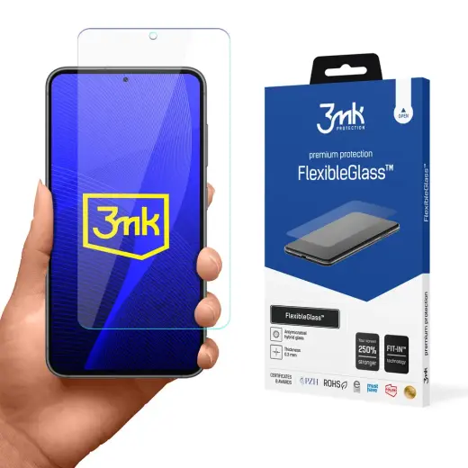 3mk FlexibleGlass aizsargplēve telefona ekrānam Samsung Galaxy S23+ (S916)