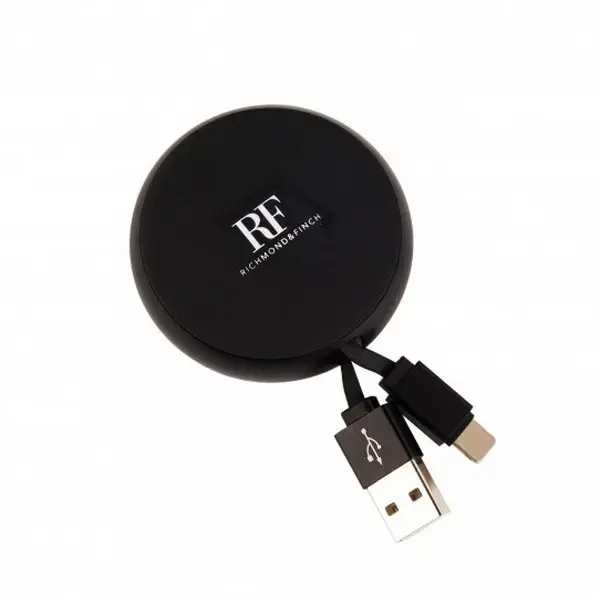 Richmond&Finch CWTYPE-006 3-in-1 datu pārraides un uzlādes vads | USB-A uz USB-C, Micro USB | melns