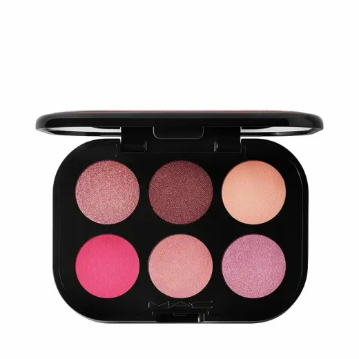 MAC, Connect In Colour, Eyeshadow Palette, Rose Lens, 6 Shades, 6.25 g