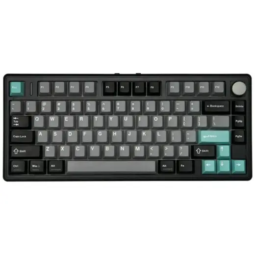 Mechanical keyboard Epomaker TH80 V2  Pro Silent V2 Switch black-sea salt