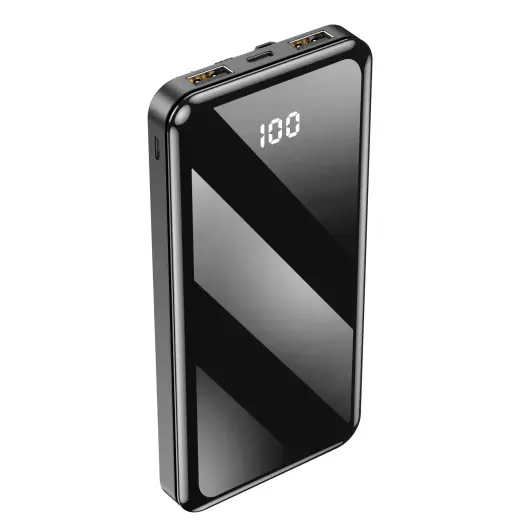 Forever TB-411 ALLin1 väline akupank (powerbank) | 10 000 mAh | USB-C, Lightning, Micro USB, USB-A | must