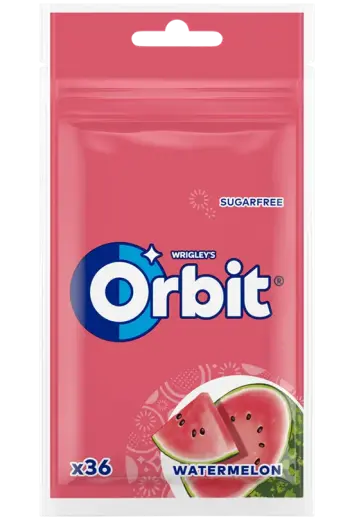 Orbit Watermelon pouch 36 gab.