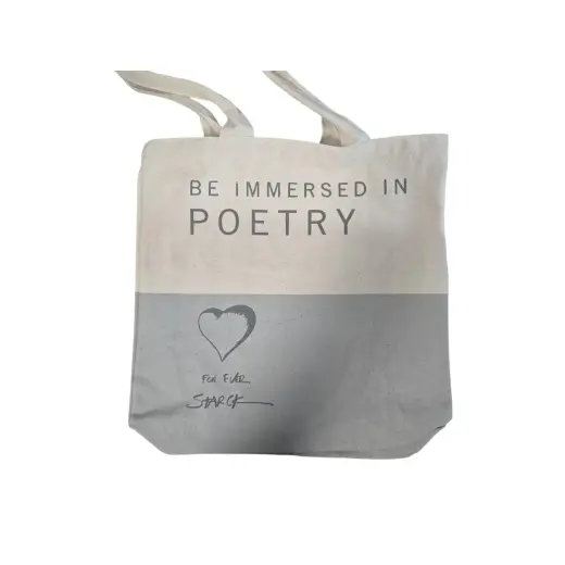 Philippe Starck, For Ever, GWP Textile Bag, Cream