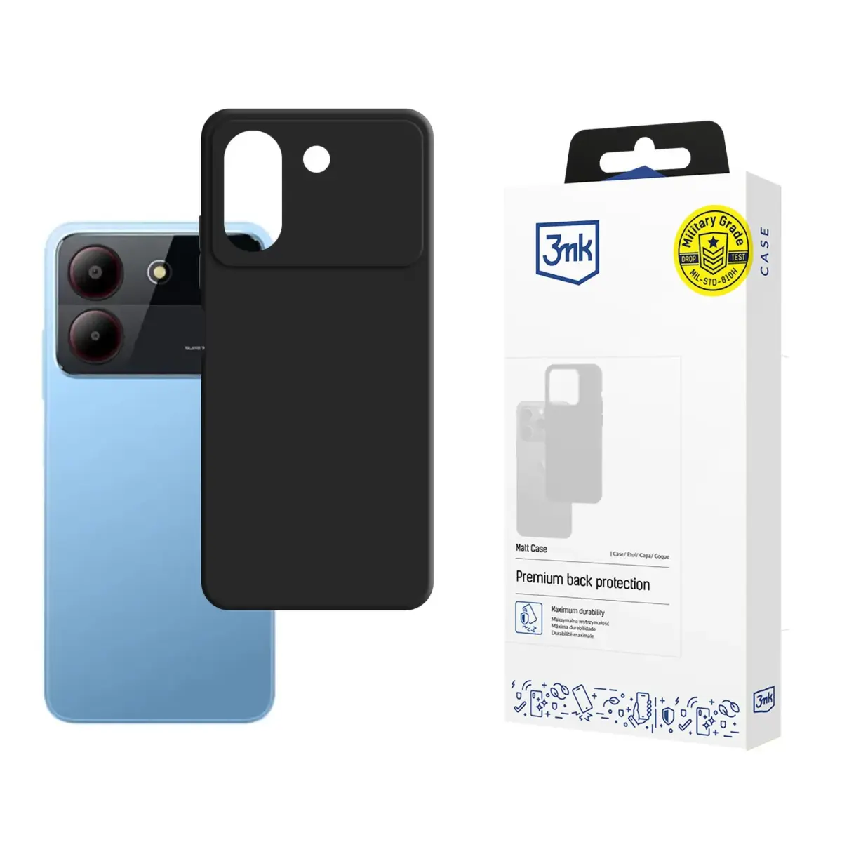 ZTE Blade A54 - 3mk Matt Case