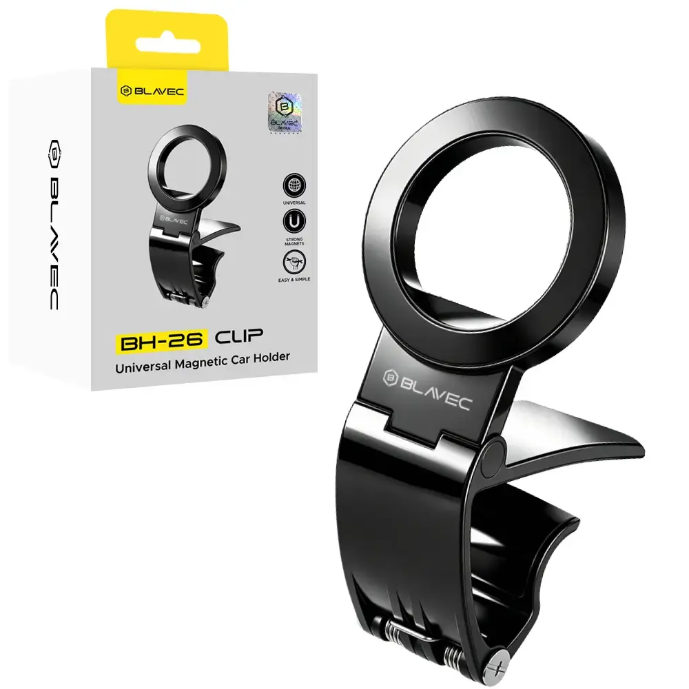Blavec BH-26 magnetic car phone holder black MagSafe compatible