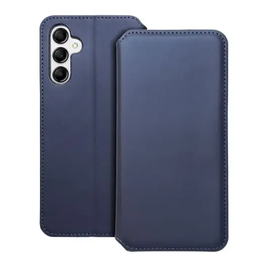 Fusion Dual Pocket Book case for Samsung A156 Galaxy A15 5G blue