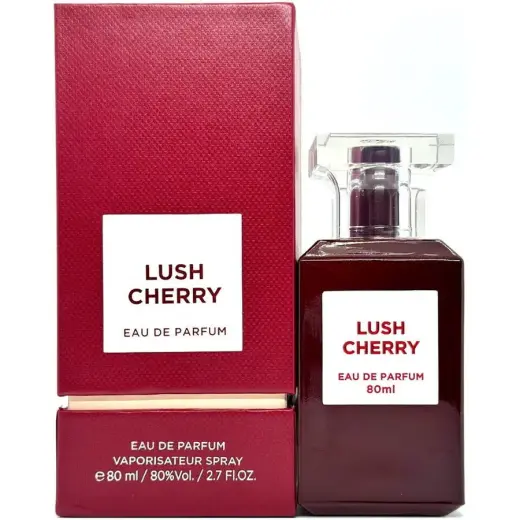 Fragrance World, Lush Cherry, Eau De Parfum, Unisex, 80 ml