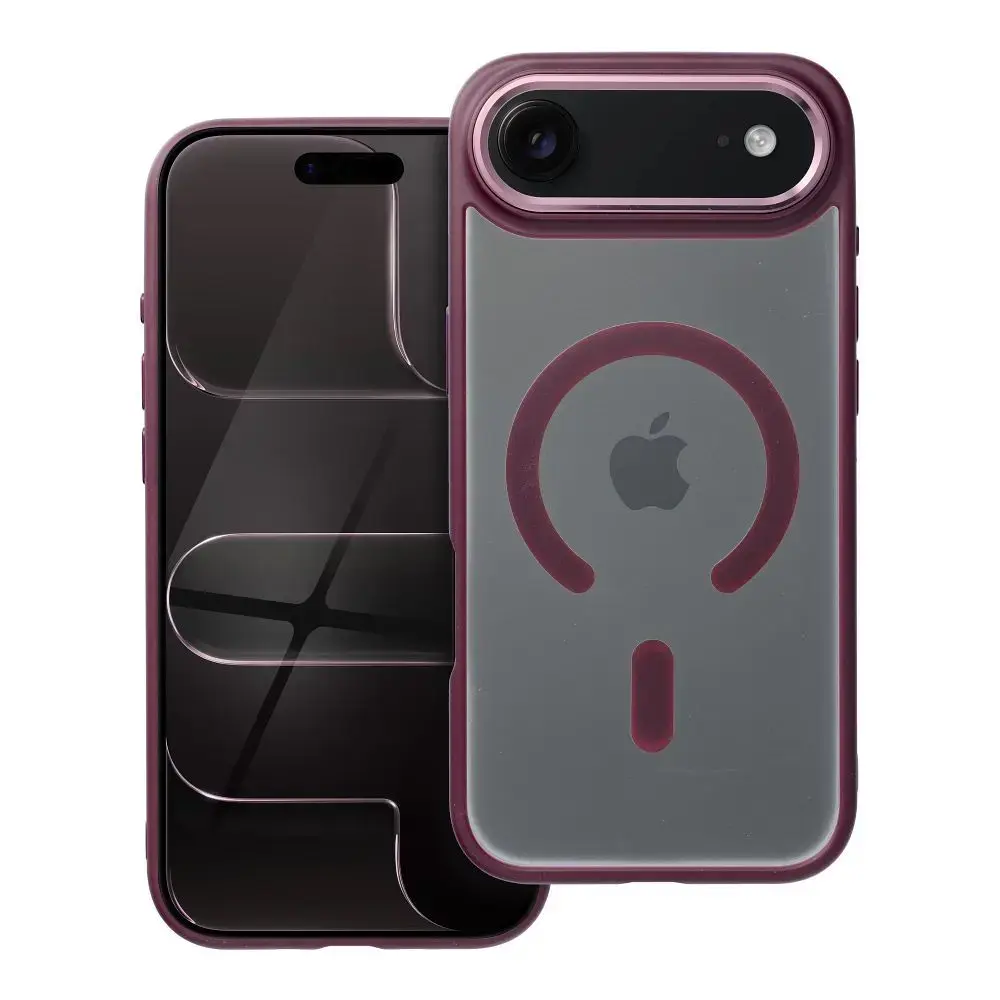 MATTE MAG COVER maciņš ar MagSafe atbalstu telefonam iPhone 17 Air sarkans