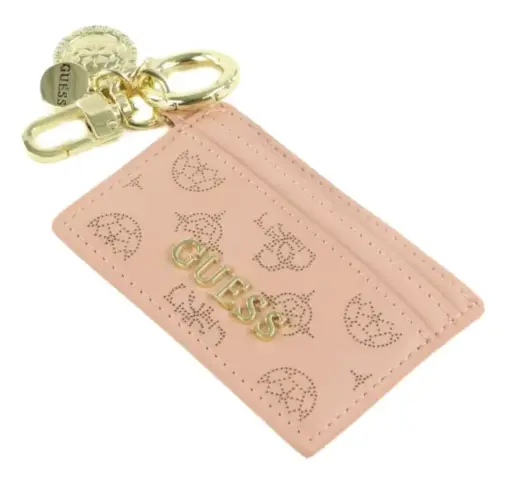 Guess, Guess, Leather Keyring, RWJACA, Nude