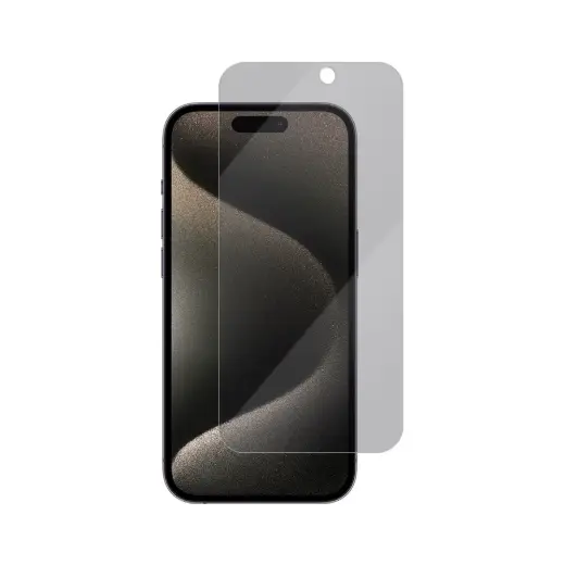 Vmax tempered glass 0.33mm 2,5D high clear privacy glass for iPhone 15 Pro Max 6,7"