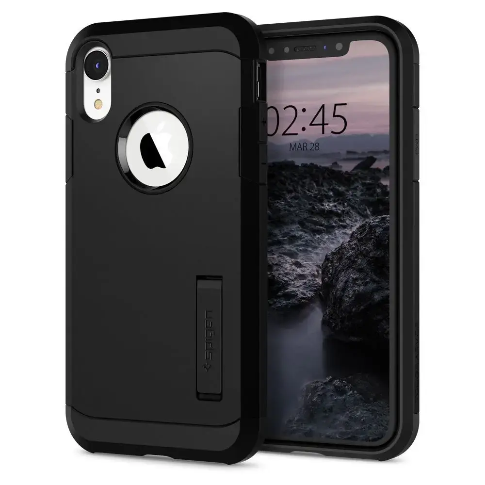 Spigen Tough Armor iPhone XR Case - Black