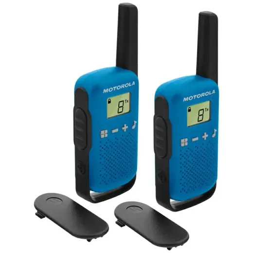 Set Walkie Talkie Motorola T42 UDS 2pcs blue