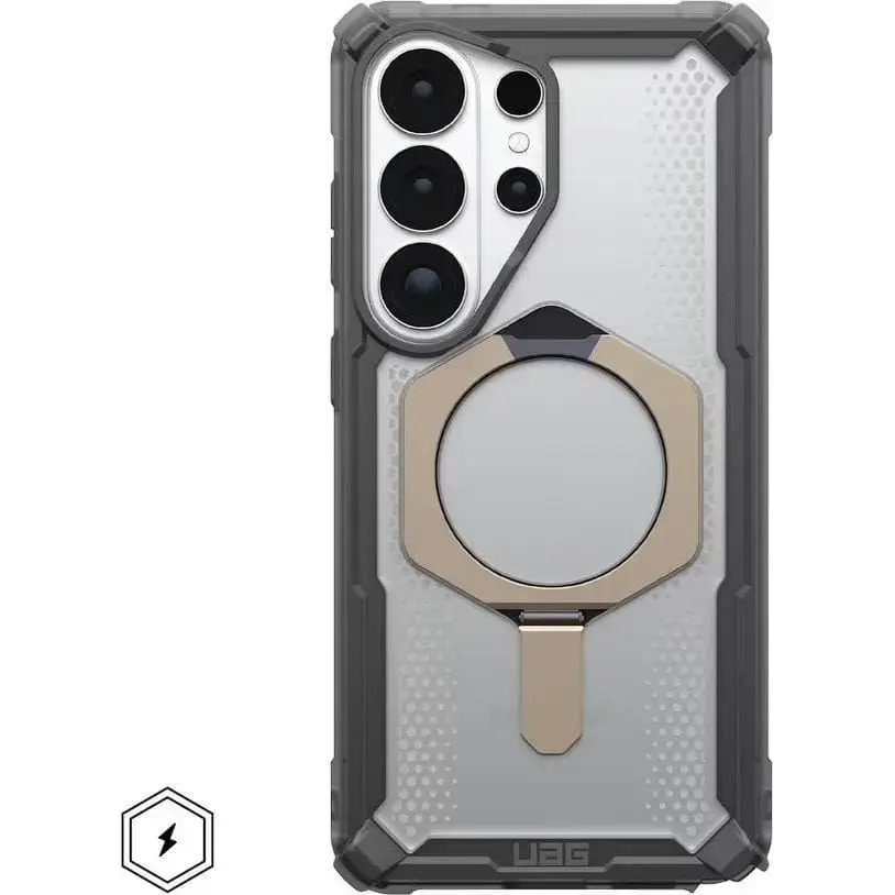 UAG Urban Armor Gear case PLASMA XTE MAGNET with built-in magnet for SAMSUNG S26 Ultra ash titanium