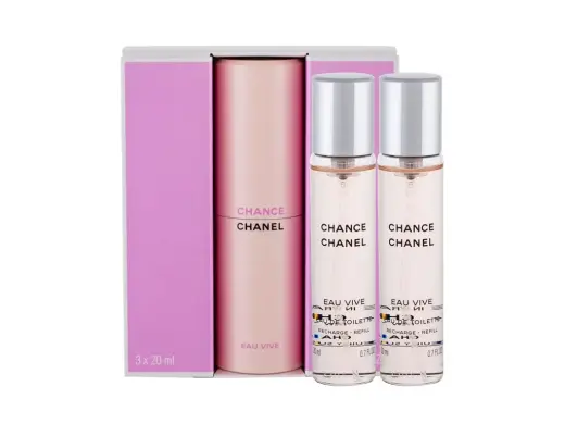 Chanel Chance Eau Vive Eau de Toilette 3x20 ml