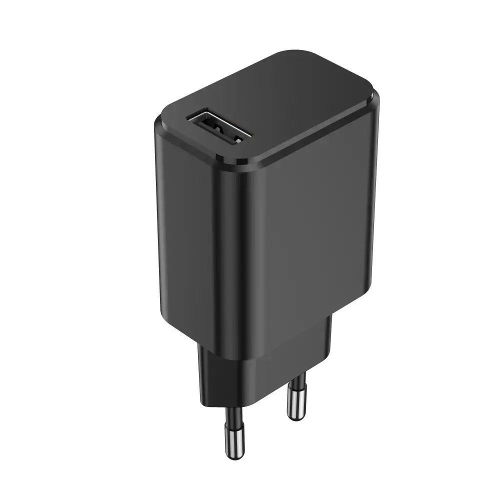 Setty charger tīkla lādētājs | 15W | USB-A | USB-C vads komplektā | melns