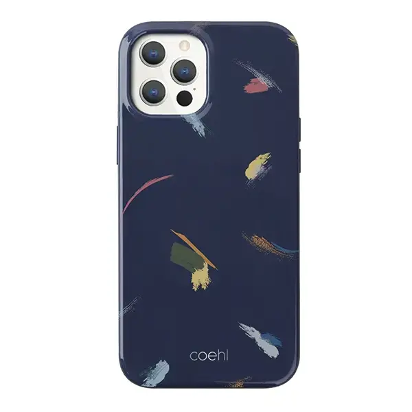 UNIQ Coehl Reverie telefona maciņš priekš iPhone 12 Pro Max prūšu zils