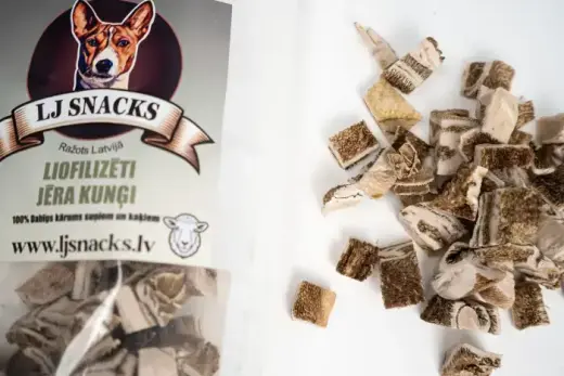 LJ Snacks Freeze-Dried Lamb Tripe 80 g