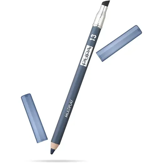 Pupa, Multiplay, Double-Ended, Eyeshadow & Kajal Eyeliner 2-In-1, 13, Sky Blue, 1.2 g *Tester
