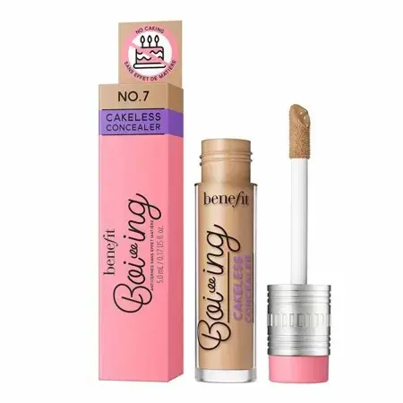 Benefit Cosmetics Boi-ing Cakeless Full Coverage Waterproof Liquid Concealer Shade 7 Jump in 0.17 Oz/5.0mL