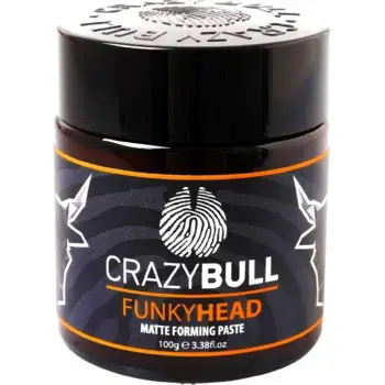 CrazyBull Funky Head Matte Forming Paste 100.0g