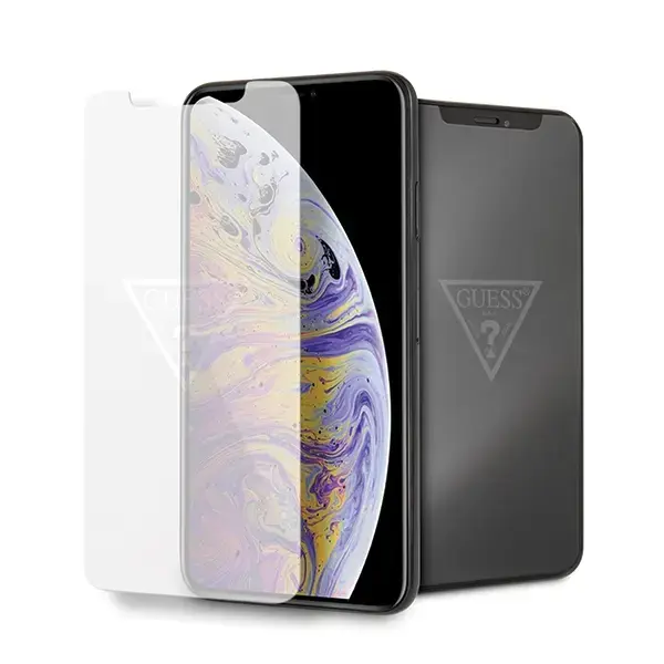 Guess aizsargstikls telefonam iPhone Xs Max Invisible Logo