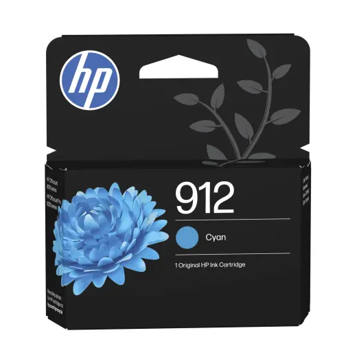Tintes kārtridžs HP 912 3YL77AE ciāns