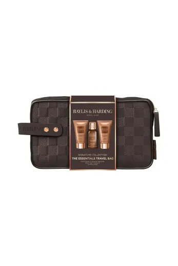 Debenhams Men Black Pepper & Ginseng Men's the Essentials Travel Wash Bag Gift Set