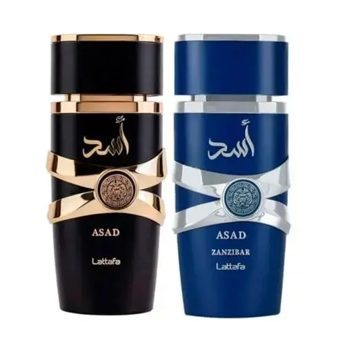 Lattafa Asad & Asad Zanzibar Gift Set 100 Ml + 100 Ml