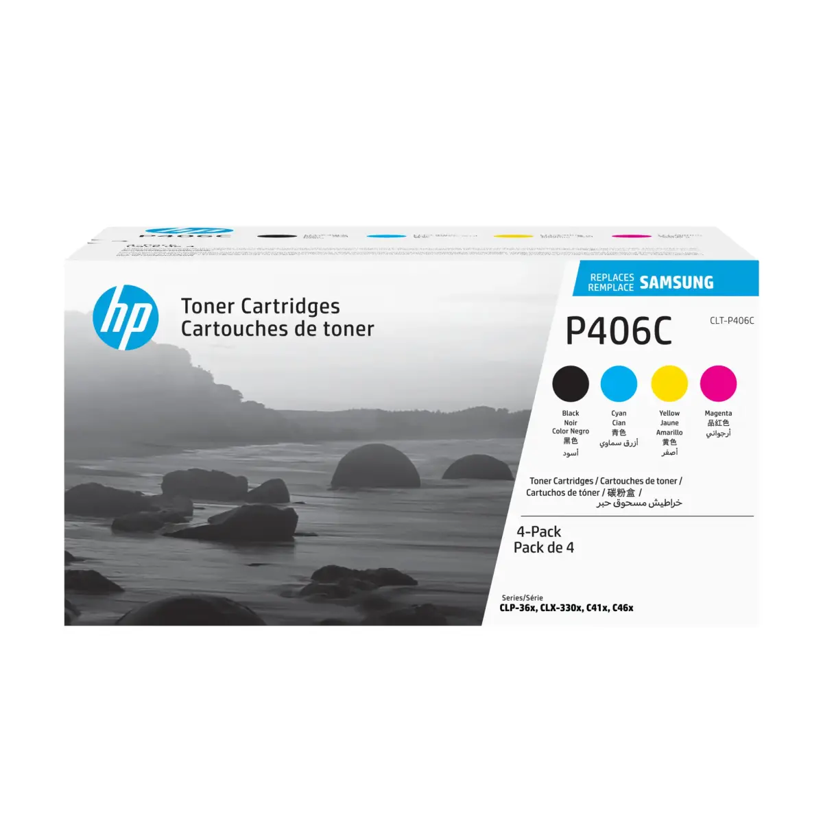 HP Samsung CLT-P406C 4-pack Cyan/Magenta/Yellow/Black Original