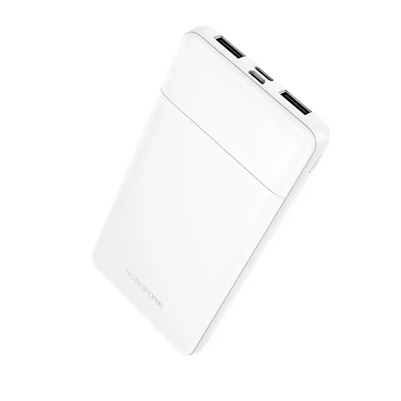 Borofone BJ88 Clever ārējais akumulators (powerbank) | 10 000 mAh | USB-A | balts