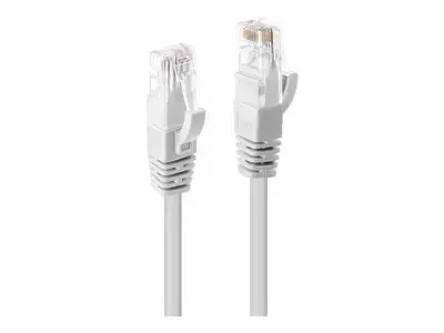 Lindy patch cable - 1 m - white