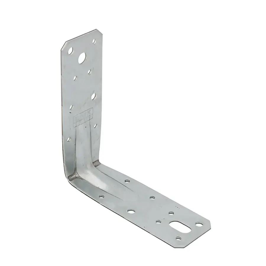 Angle bracket KP9 128.5x128.5x45x2.5mm, corner-mounted