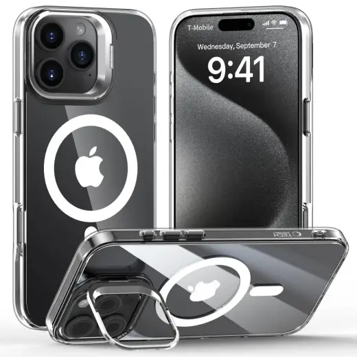 TECH-PROTECT MAGSTAND MAGSAFE IPHONE 16 PRO MAX CAURSPĪDĪGS