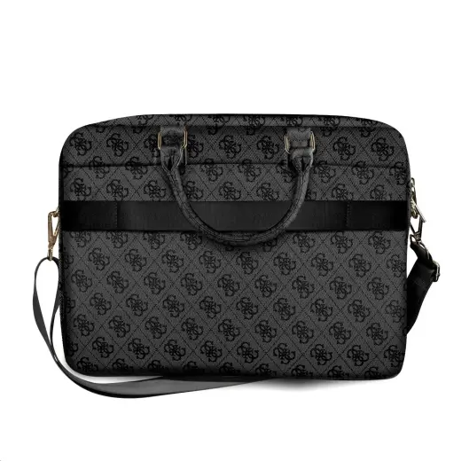 Guess PU 4G Metal Logo Computer Bag 15|16" Grey