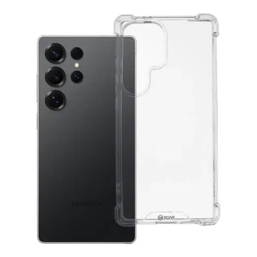 ROAR Armor phone case for Samsung Galaxy S25 Ultra (S938) transparent