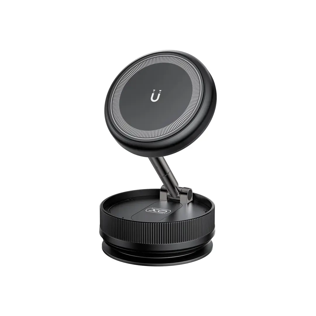 XO holder stand C196 black with manualy suction cup for MagSafe