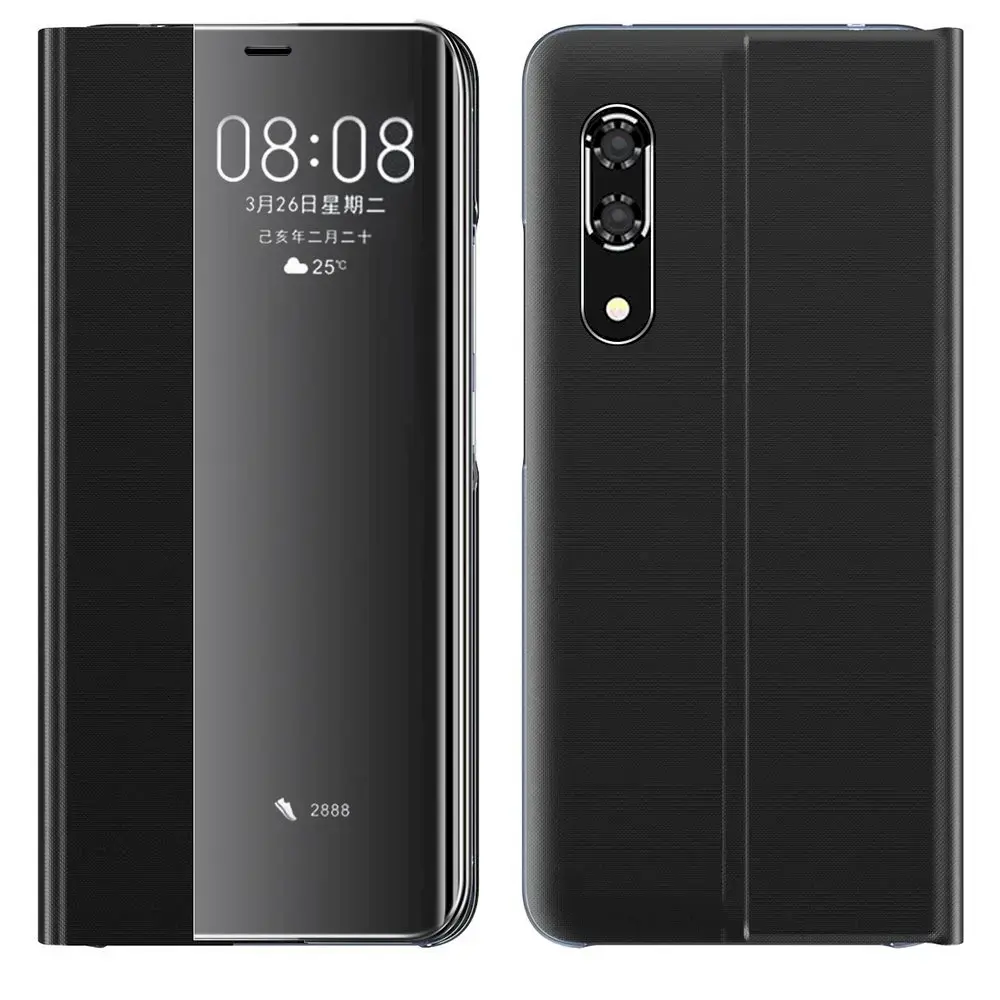 Fusion sleep book case for Huawei P30 Pro black