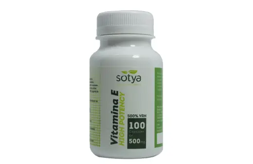 Sotya Vitamina e High Potency 500mg 100 Cap