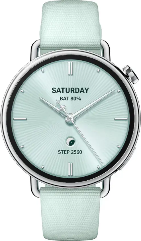 Xiaomi Watch S4 41mm Fluororubber Strap  Mint Green