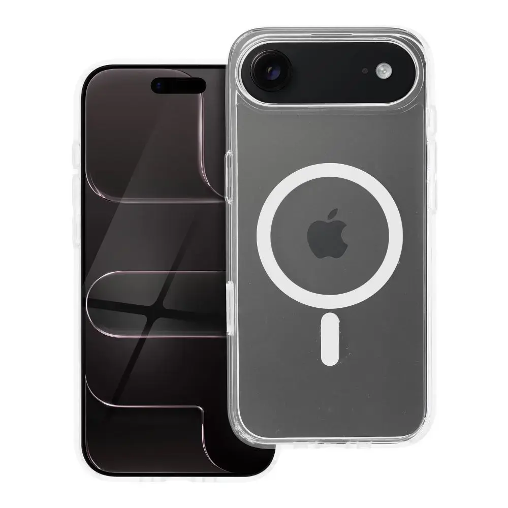 Clear Elite Mag telefoni ümbris MagSafe toega iPhone 17 Air läbipaistev