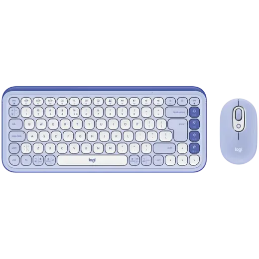 LOGITECH POP ICON COMBO - LILAC - US INT'L - BT  - INTNL-973